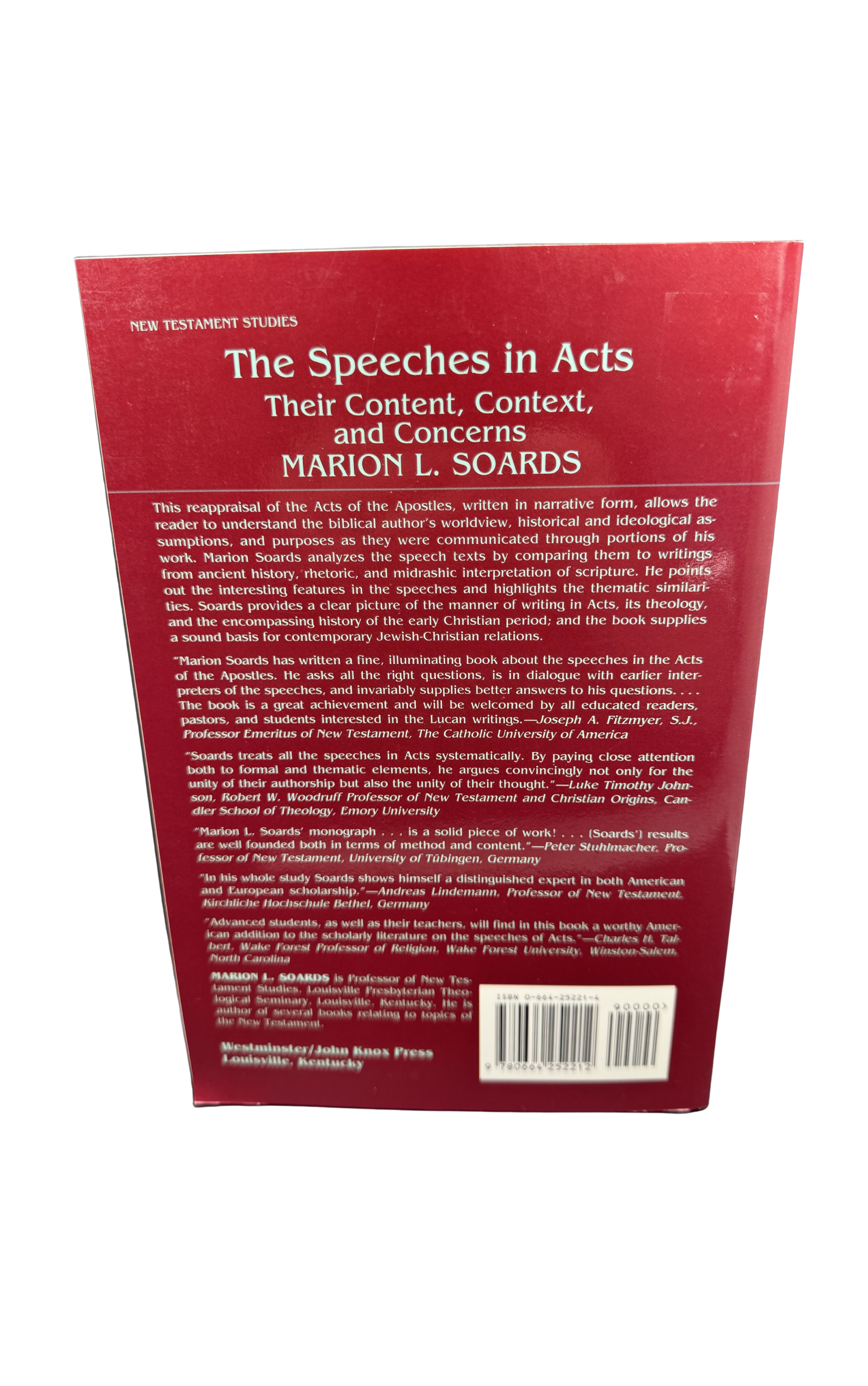The Speeches in Acts