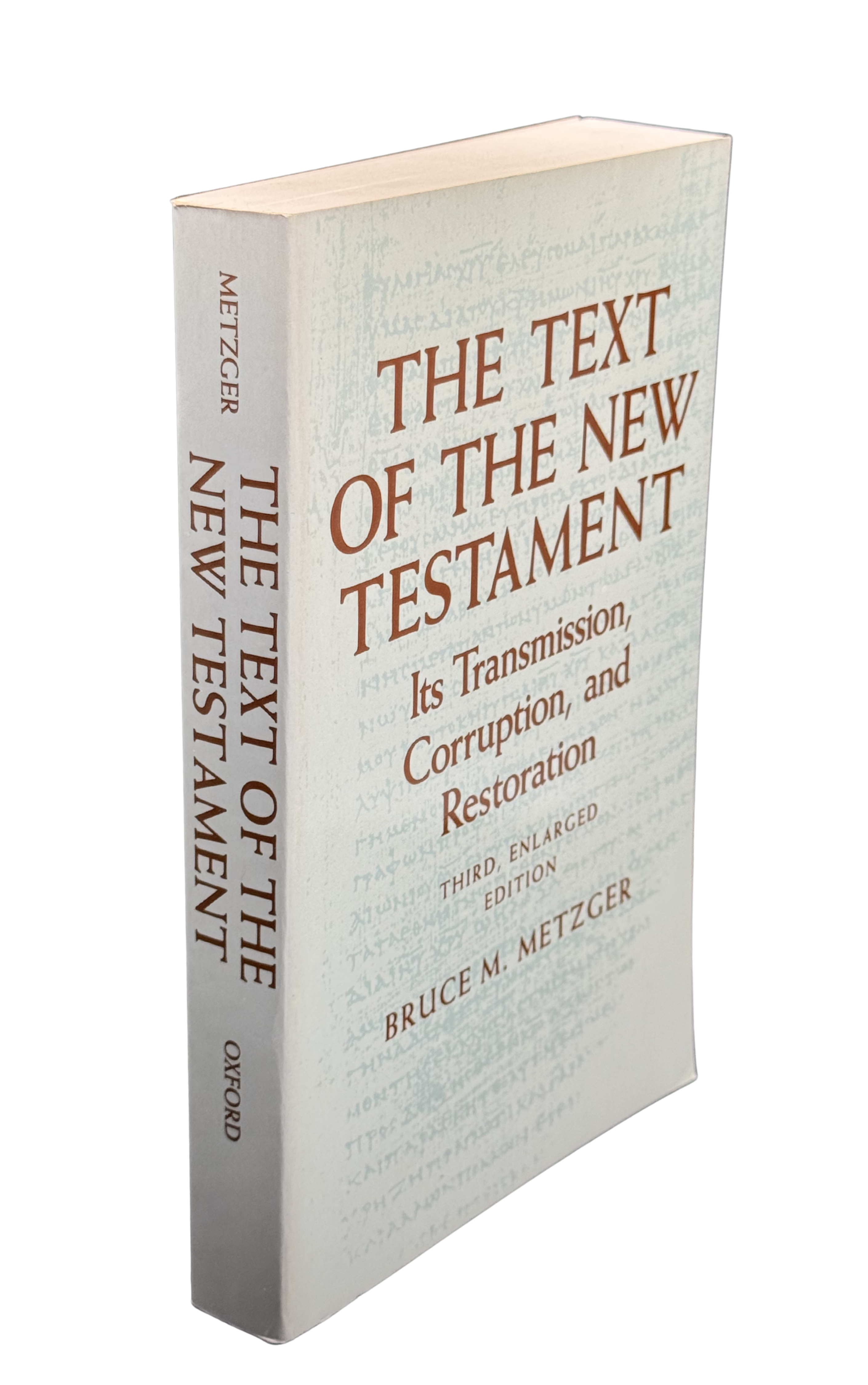 The Text of the New Testament