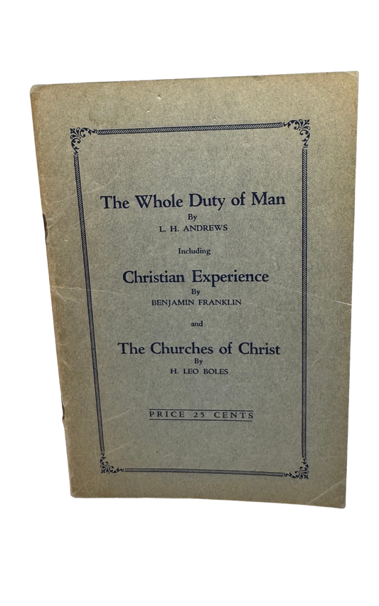 The Whole Duty of Man