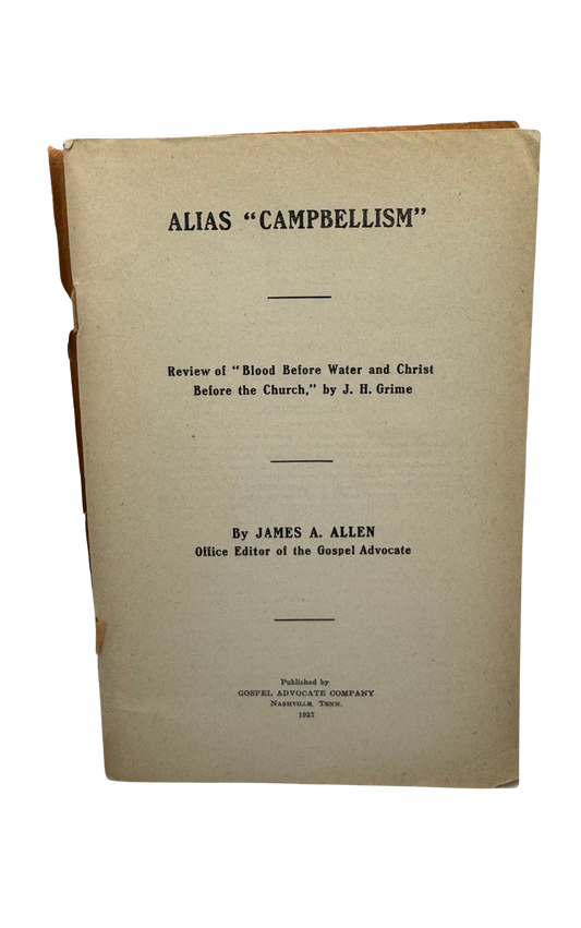 Alias "Campbellism"